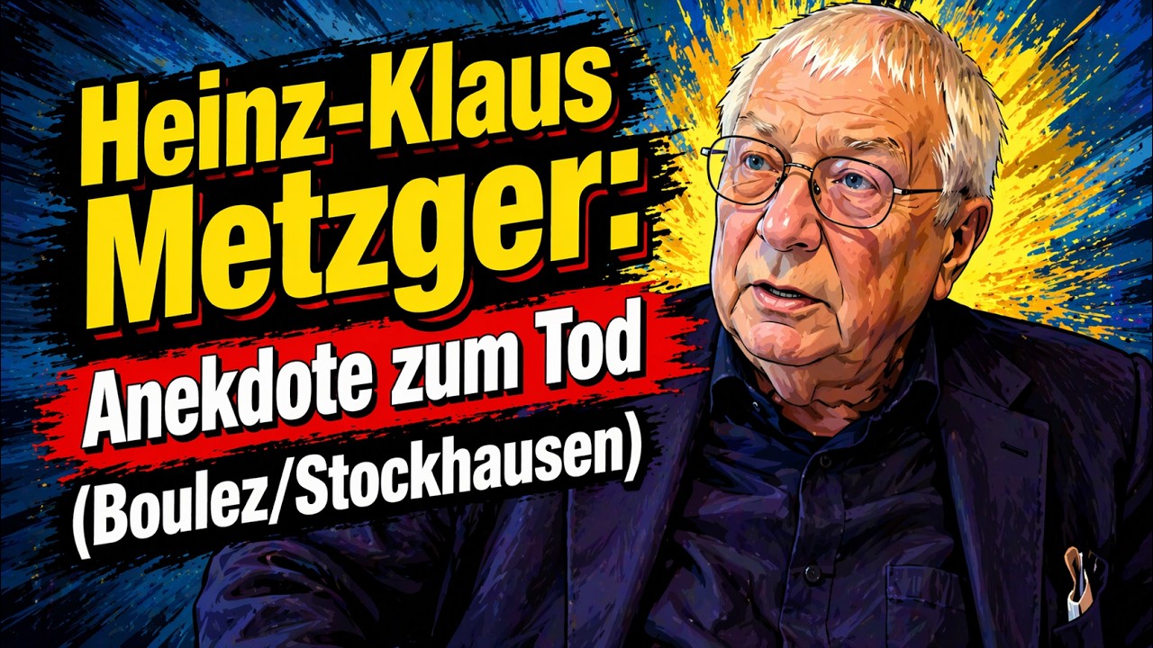 Heinz-Klaus Metzger schildert ein Gespräch zwischen Boulez und Stockhausen über den Tod.