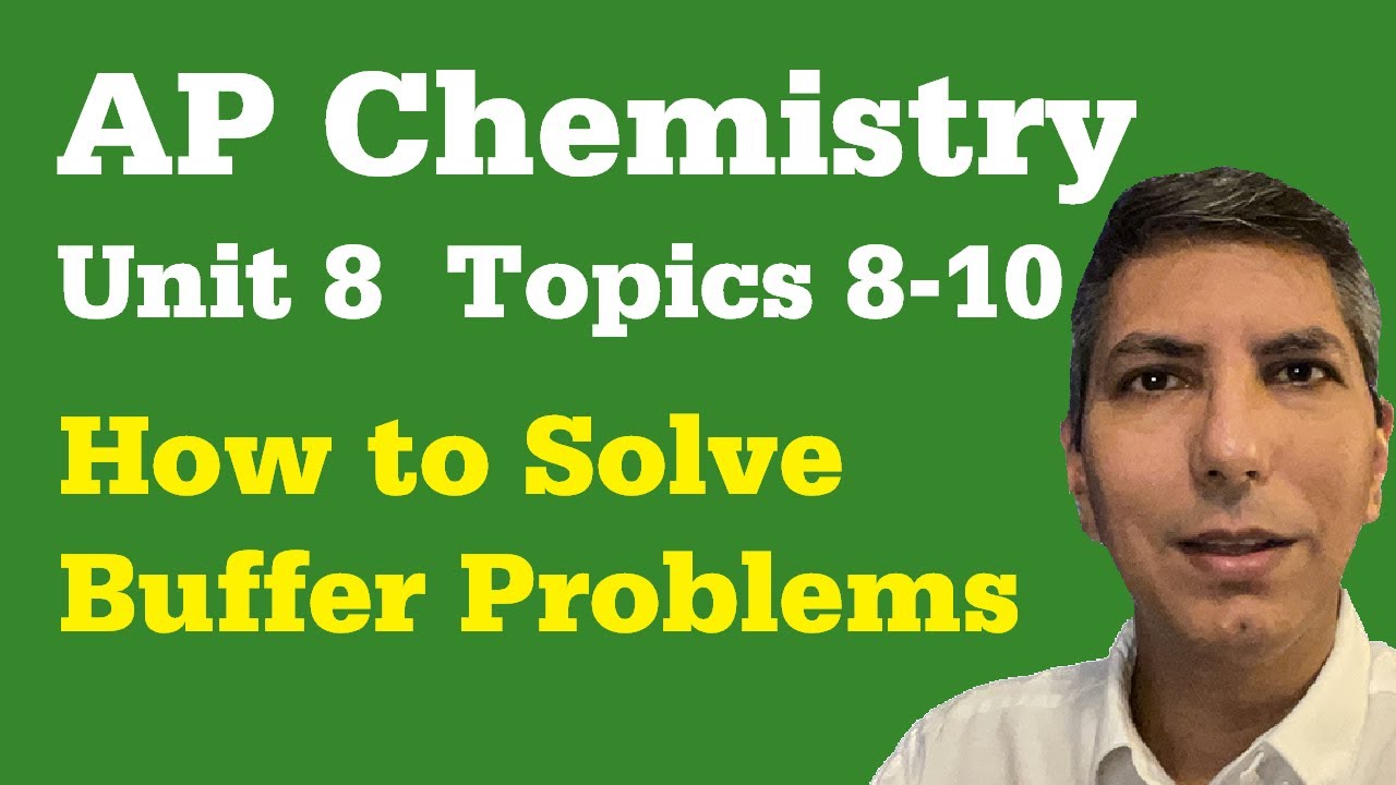 What You Need to Know About Buffers - AP Chem Unit 8, Topics 8-10