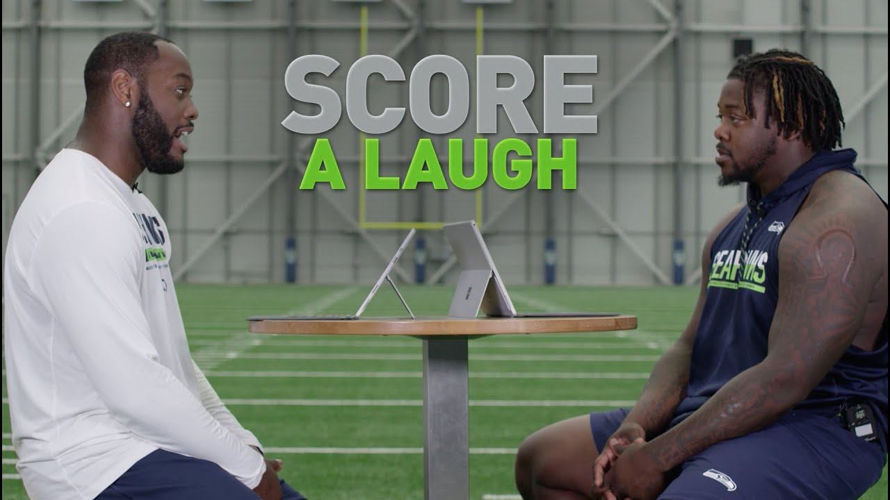 Score A Laugh: Branden Jackson & Jarran Reed | 2019 Seattle Seahawks