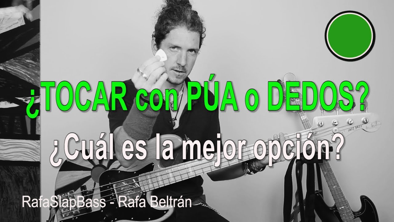 ¿TOCAR EL BAJO CON PÚA O DEDOS? - ¿CUÁL ES LA MEJOR OPCIÓN? :)