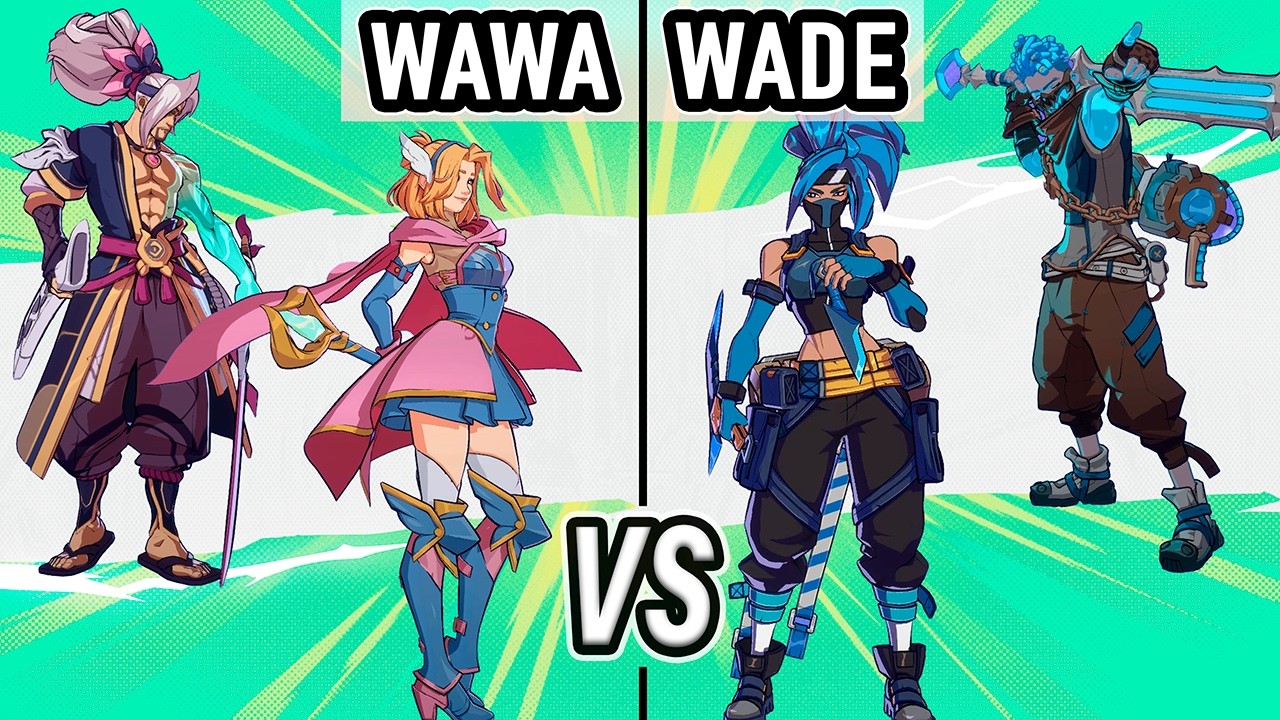 2XKO ▰ Wawa (Lux / Yasuo) vs Wade (Akali / Ekko) ▰ High Level Gameplay
