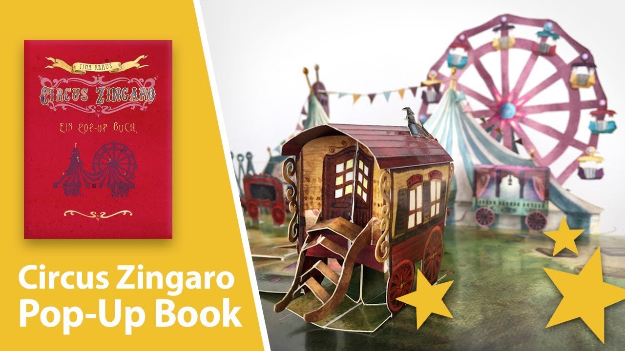 Circus Zingaro: A Pop-Up Book by Tina Kraus