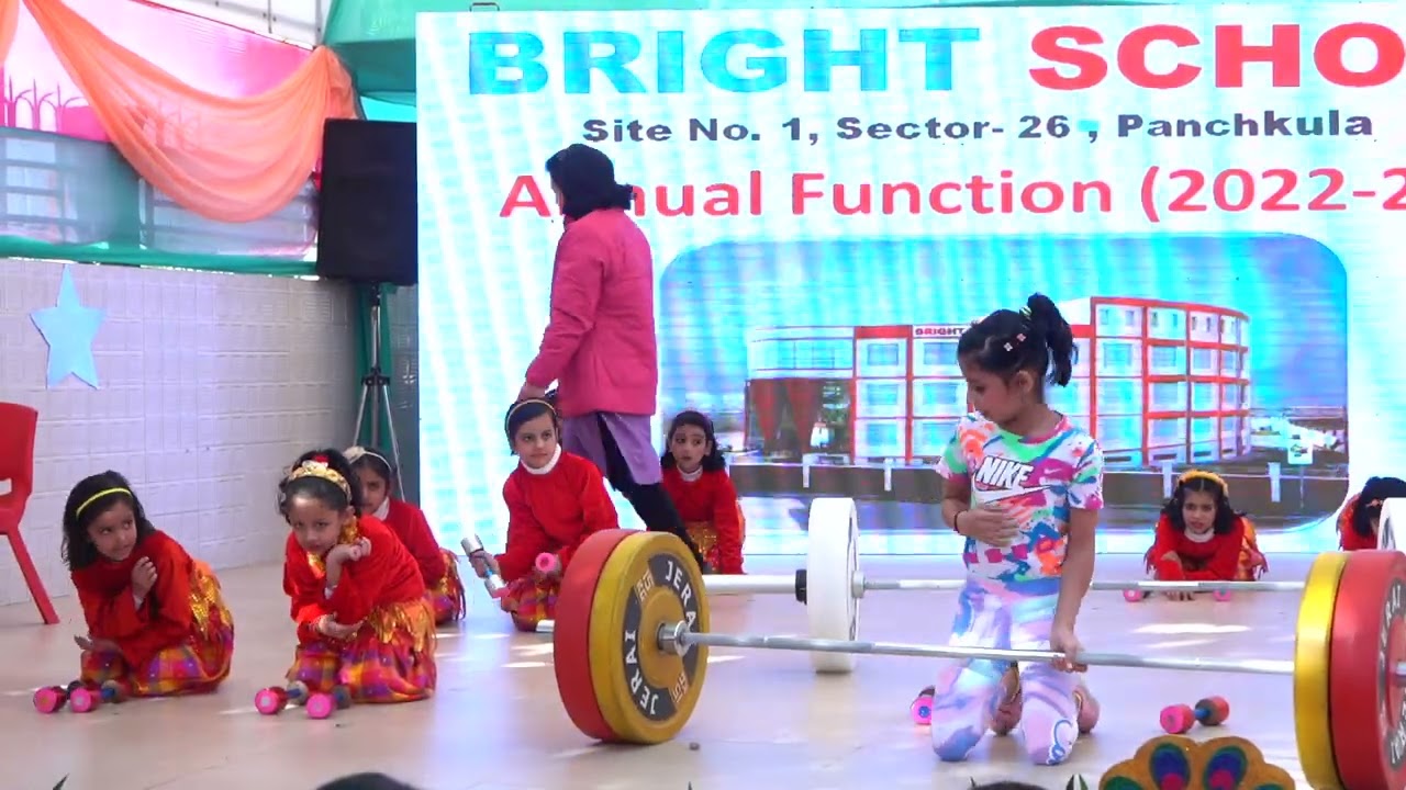 CLASS 2 (Group 2) GIRLS POWER Musical Act at Annual Function 2022-23
