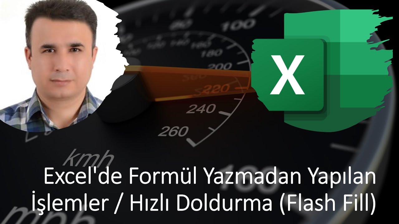 Excel'de Formül Yazmadan Yapılan İşlemler / Hızlı Doldurma (Flash Fill) Özelliği #excel #exceltips