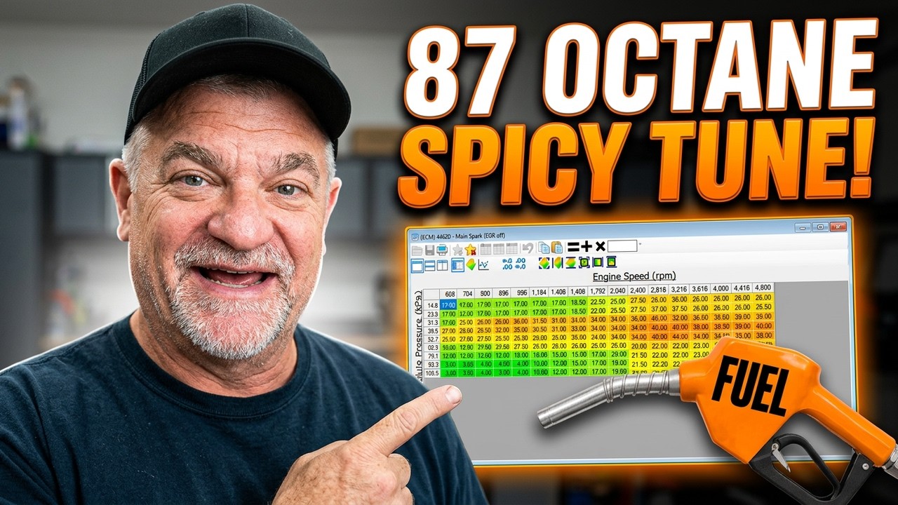 JAK DOSTROJIĆ ECU MAGNUM JTEC 5.2L DO SILNIKA 87 OKTANOWEGO ZA POMOCĄ HP TUNERS (SPICY TUNE)
