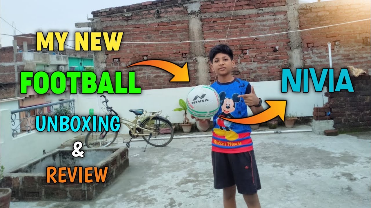 My New Nivia  Football 🏈  Unboxing & Rivew