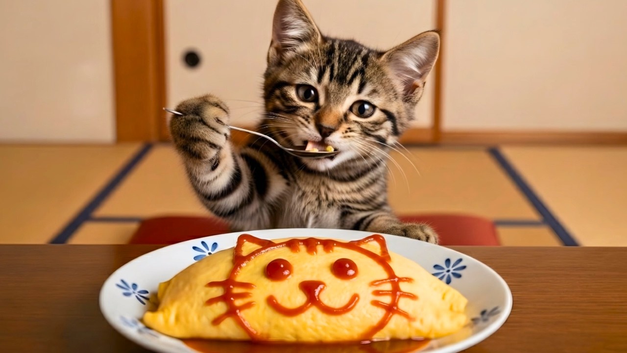 もふめし。/ お母さんなの…？子猫のお世話をする黒柴犬が優しすぎたIs She a Mom? | Ai Cat Story