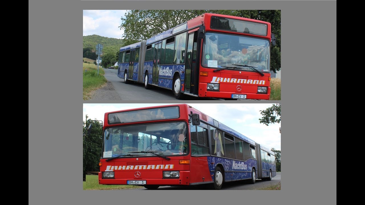 Sound eines Mercedes Benz O405GN² der Firma Lahrmann ( DH CV 1 EXex SWN Neuss, Wagen 211 )