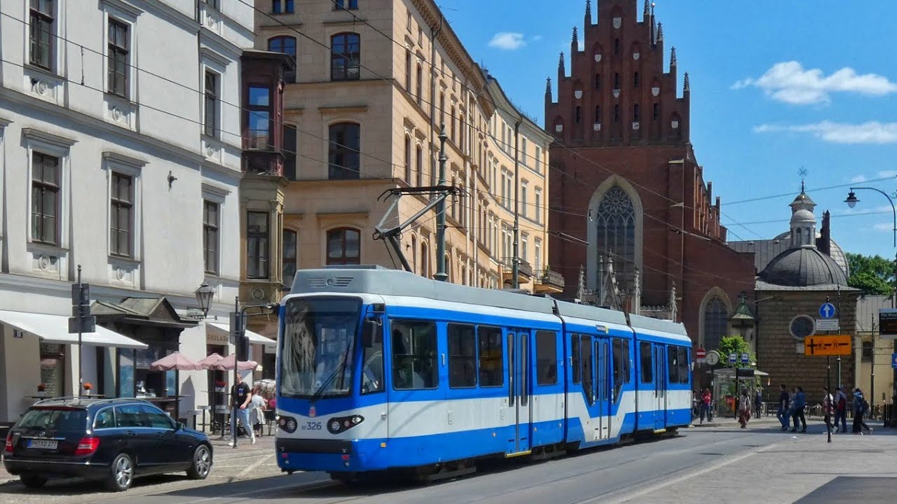Trams in Krakow 🇵🇱| Tramwaje w Krakowie (2023) Part 1