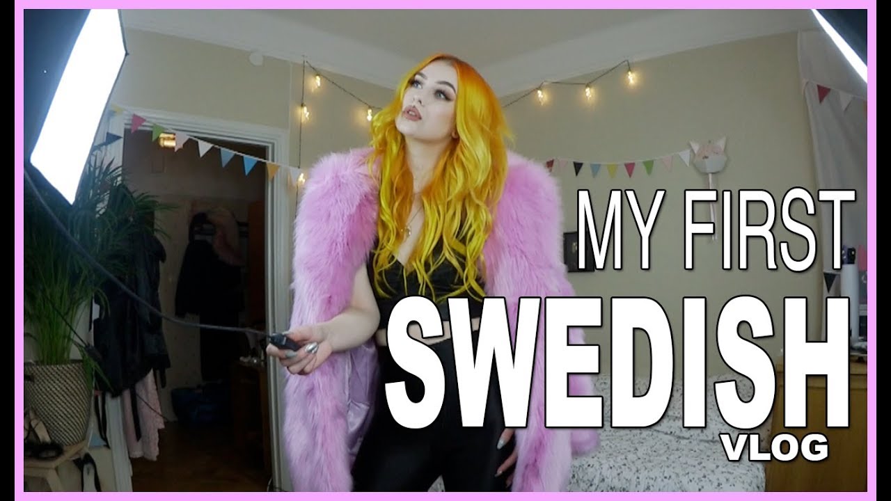 My First SWEDISH Vlog (with SUBTITLES) | Refurnishing My Apartment & Dinner Date