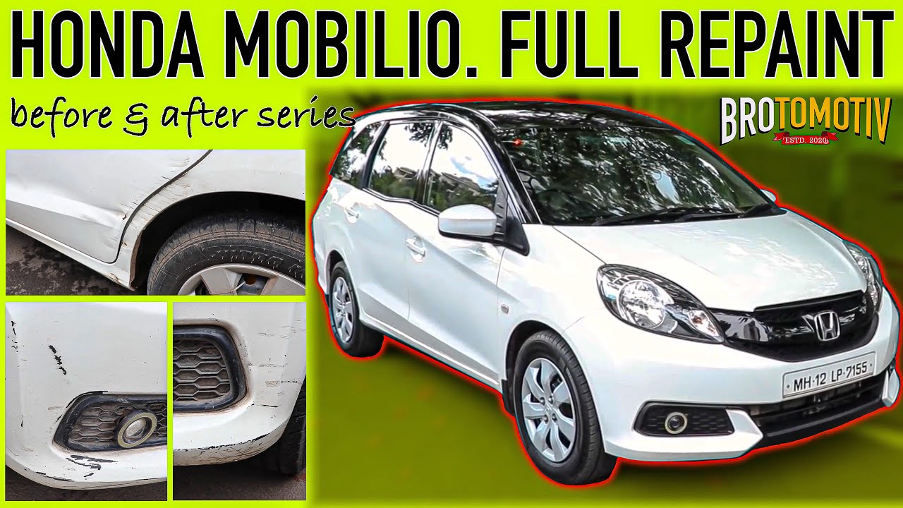 Restoring this 1.7 lac km run mobilio | Before-After Series | Brotomotiv