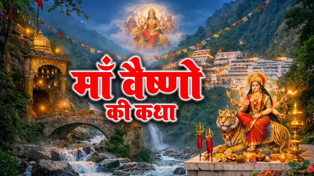 वैष्णो माता की पावन कथा | Vaishno Mata Ki Kahani | Mata Vaishno Devi Story | Bhakti Katha