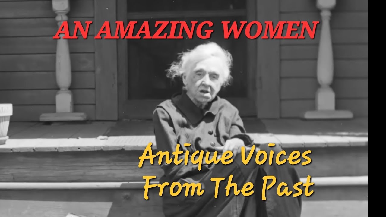 Rare Recording of Conversation From almost 100 Years Ago #savethepast #history #women