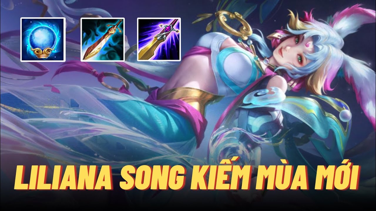 Trang bị Liliana mùa mới - Liliana Song Kiếm x3 sức mạnh dạng hồ ly | Liên quân