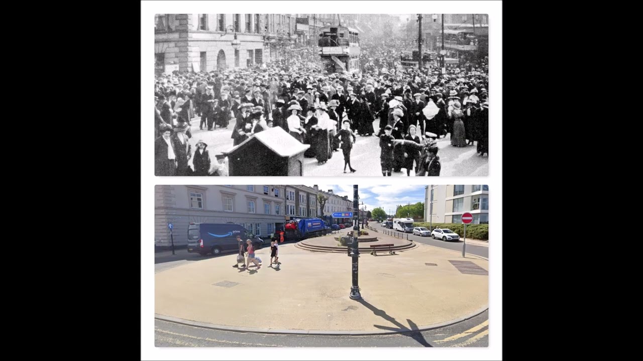 Around the Wirral in Then and Now Photos