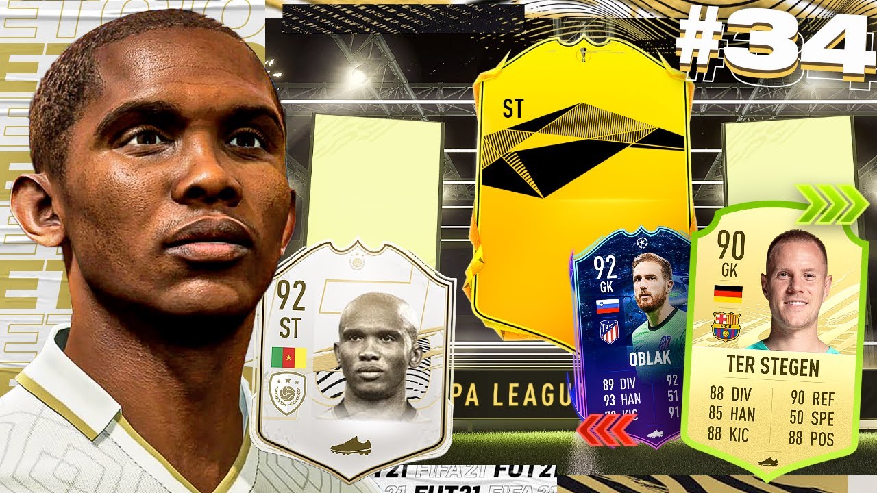 INSANE RTTF IN A PACK & OUR NEW GOALKEEPER!! - ETO'O'S EXCELLENCE #34 (FIFA 21)