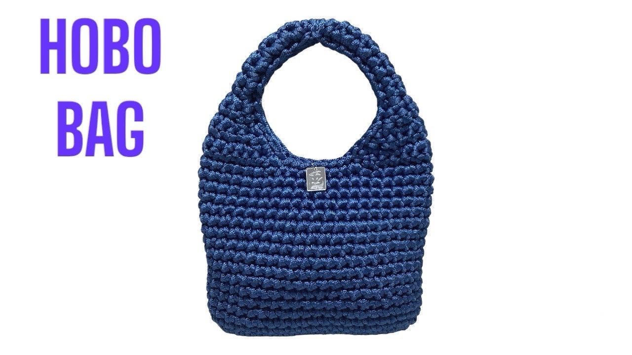 HOBO BAG👛PROGETTO SUPERFACILE👛VELOCISSIMO👛TIZIANA VOLPE CROCHET 👛