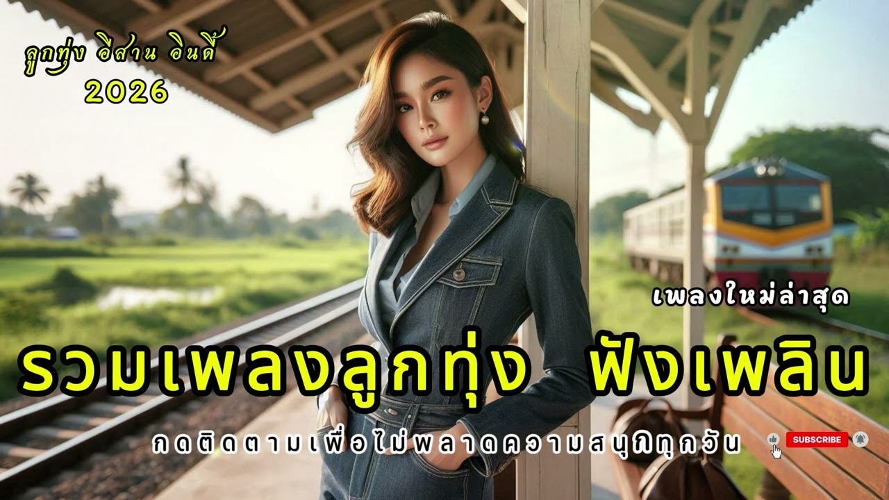 เพลงลูกทุ่งเพราะๆ 2026  คนไกลบ้าน ฟังเพลิน ฟังสบาย ในวันทำงาน เพลงใหม่ล่าสุด เติมกำลังใจ