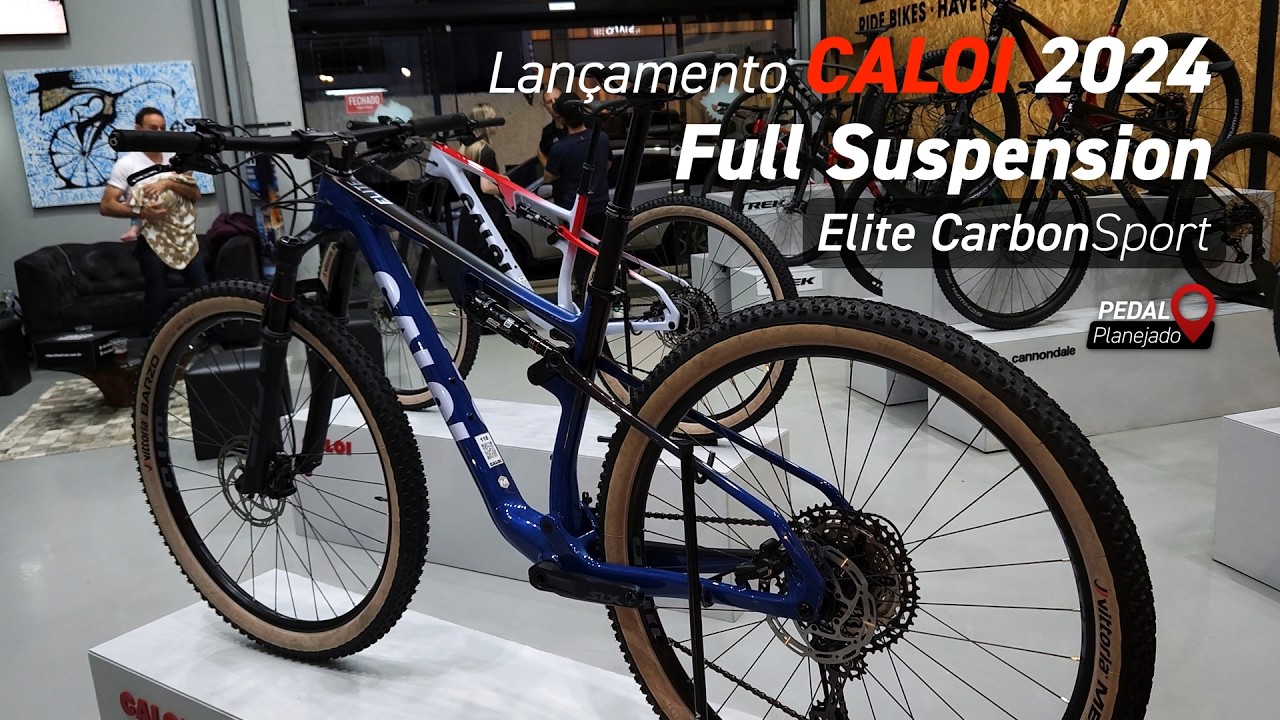 Caloi Elite Carbon FS 2024 | Lan&ccedil;amento modelo Sport | Pedal Planejado | #86