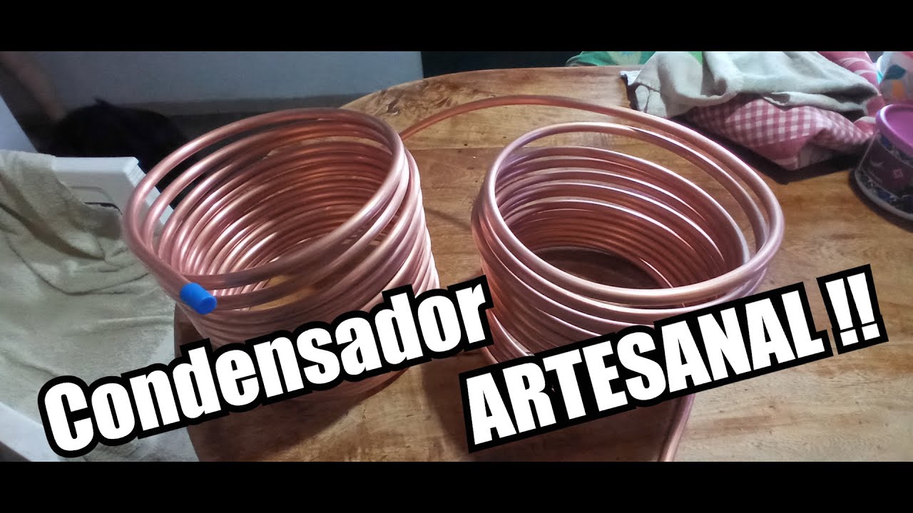 Construir condensador ARTESANAL !!! - Para heladera comercial