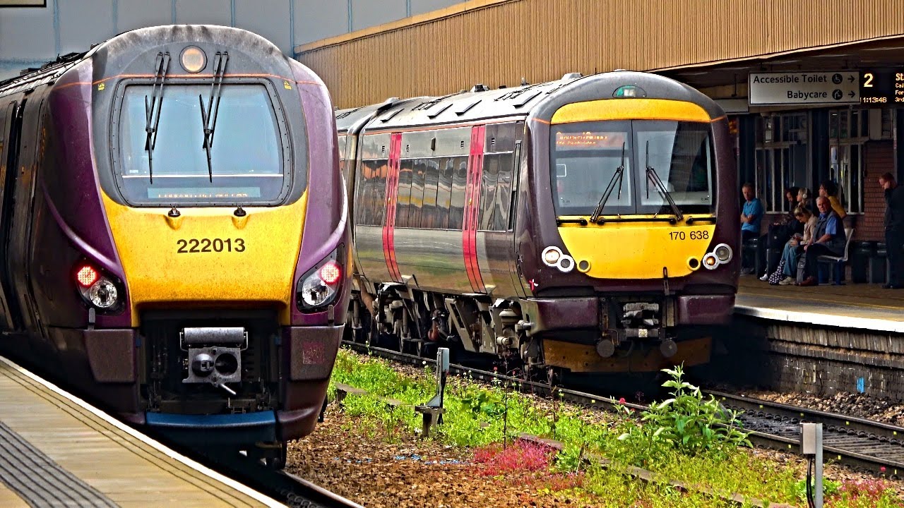 Trains at Leicester Station - 05/06/23