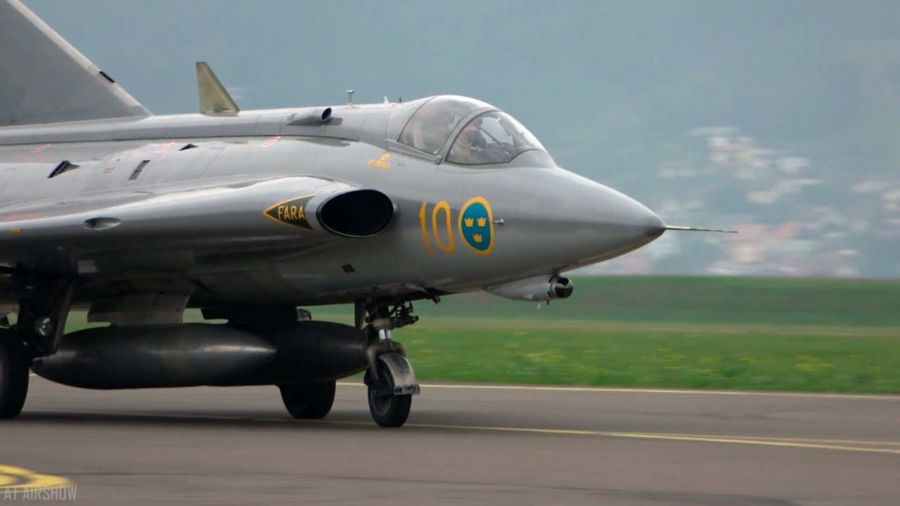 AIRPOWER 2019 SAAB J-35 Draken