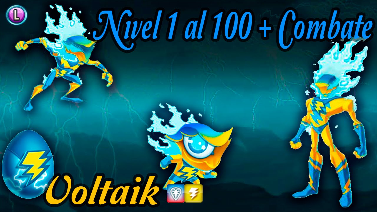 Monster Legends - Voltaik (Nivel 1 al 100) + Combate