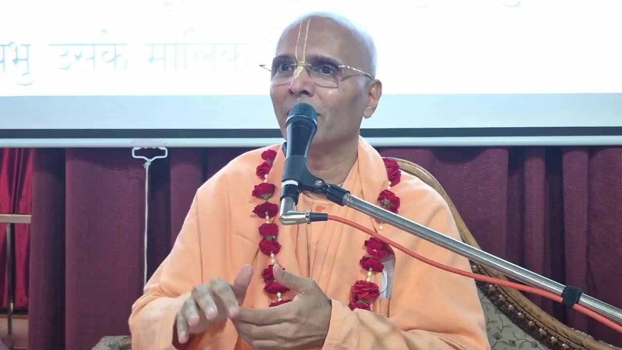 Live Nityananda Trayodashi 2026 class of HH Bhakti Rasamrita Swami