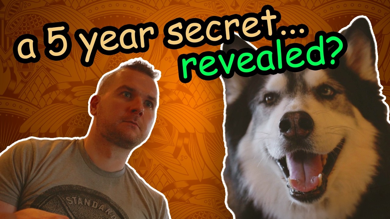 My husky kept a secret for 5 years...