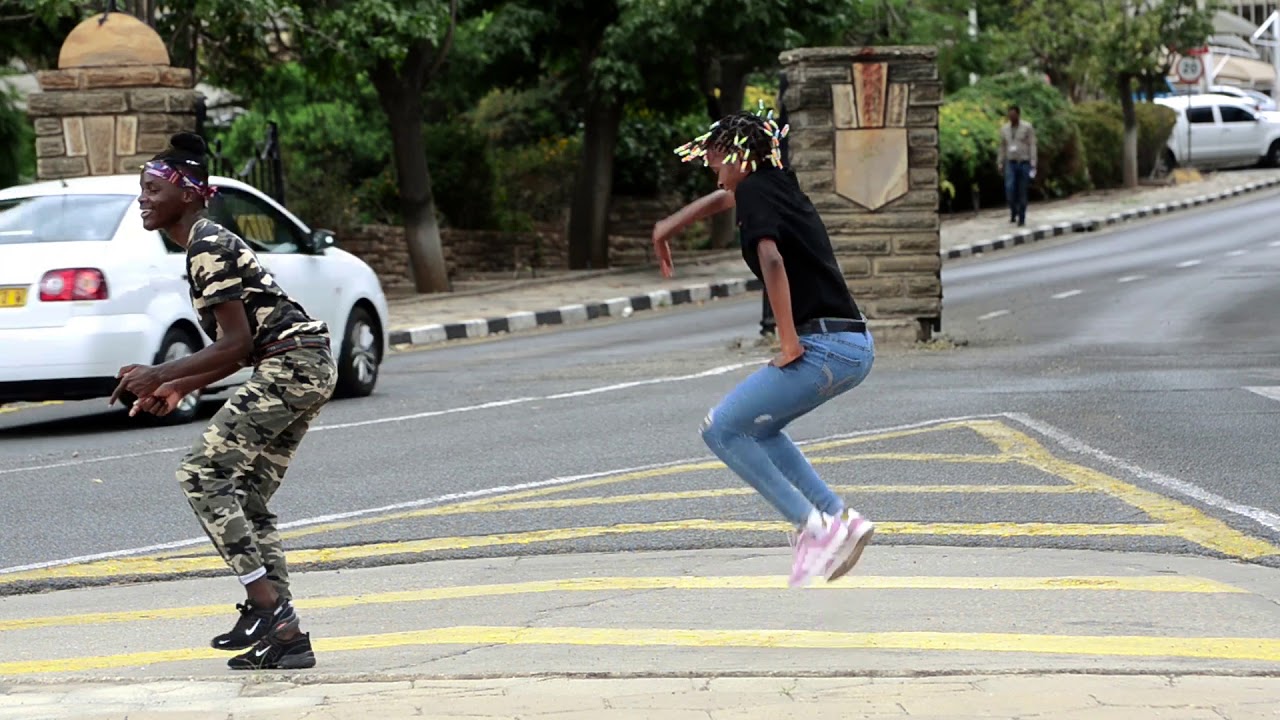 King Gucci official doing kangaroo dance