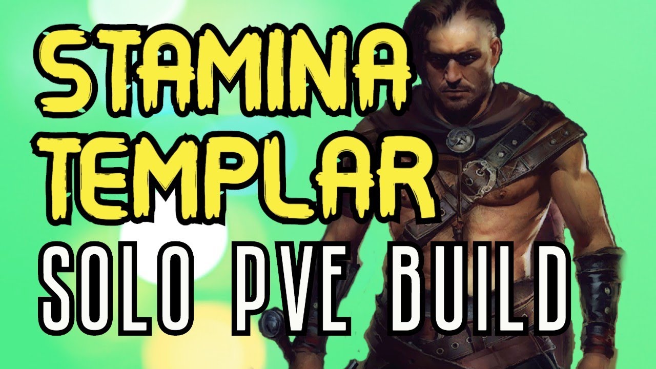 Stamina Templar SOLO PVE Build - GLADIATOR - ESO Elsweyr / Scalebreaker