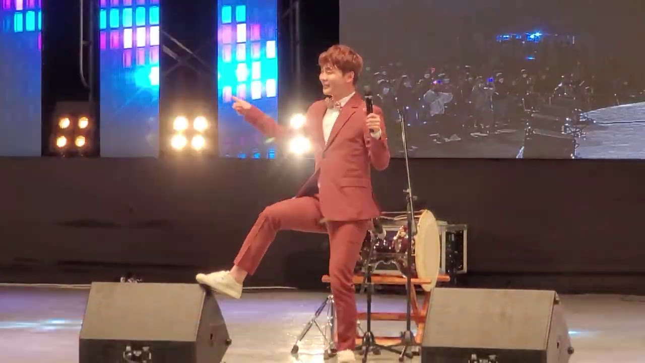 💢박서진,대구통일음악회👉반가운만남,얼마나보고싶었는지~대구코오롱야외음악당이 들썩들썩