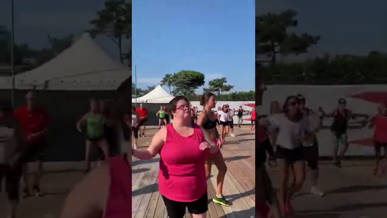 BIBIONE BEACH FITNESS ZUMBA FITNESS TEAM MADENCUBA 🔥