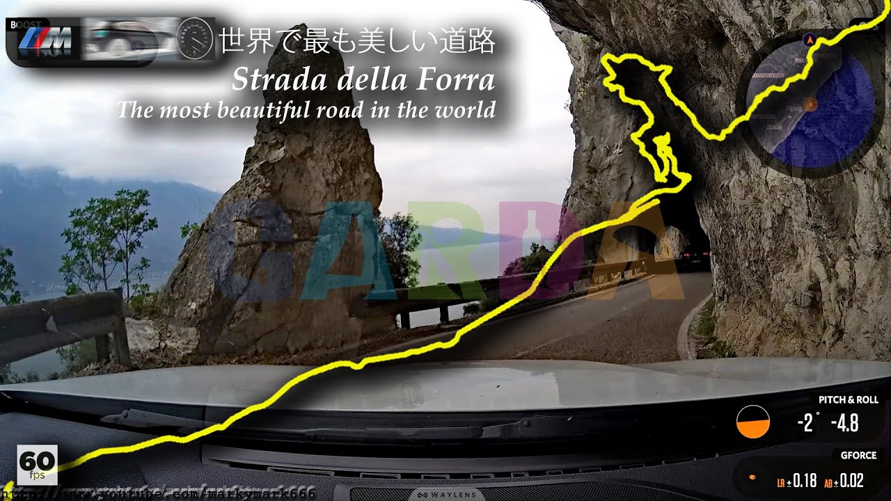 James Bond dream road Limone sul Garda - Strada della Forra - Gargnano Made with Waylens™ #12
