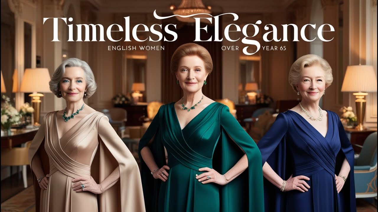 Timeless Elegance: Beauty Beyond Age | Holiday of attractive mature ladies 🔥💕 Natural Old Women