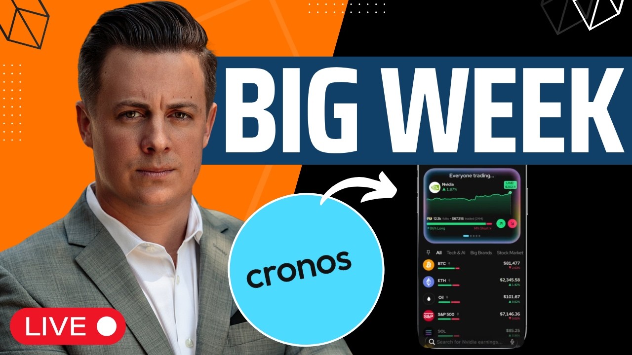 В прямом эфире: Cronos (CRO): Впереди важная неделя &mdash; Недельное закрытие 106