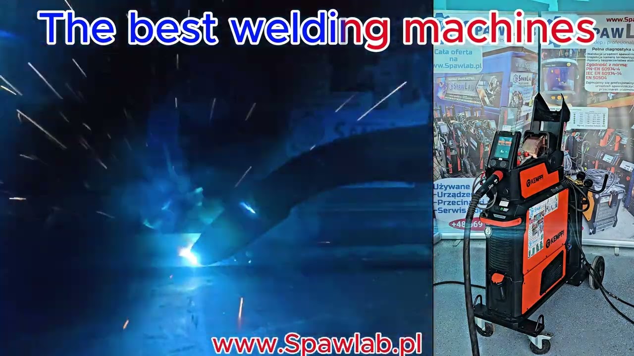 Kemppi X5 Fastmig - Welding test Synergic; Wise Fusion; Wise Penetration +; Wise steel; Spawlab.pl