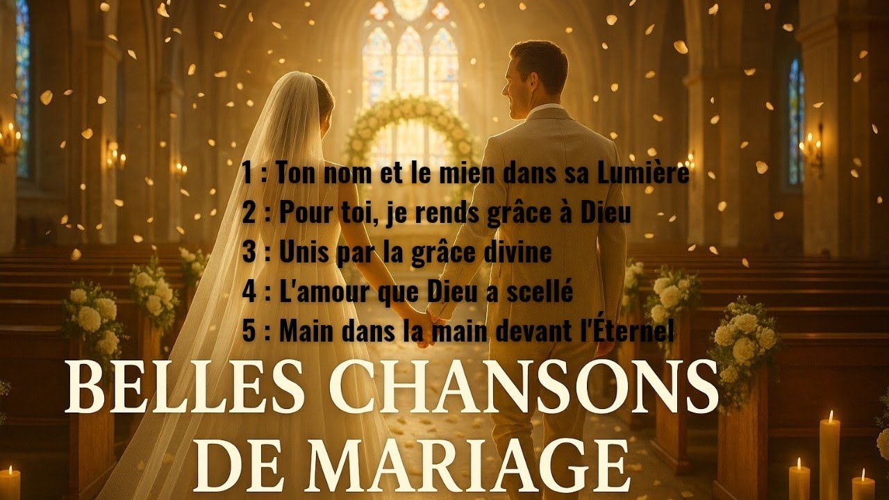 Chants Sacrés pour un Mariage Chrétien Rempli d’Amour et de Grâce