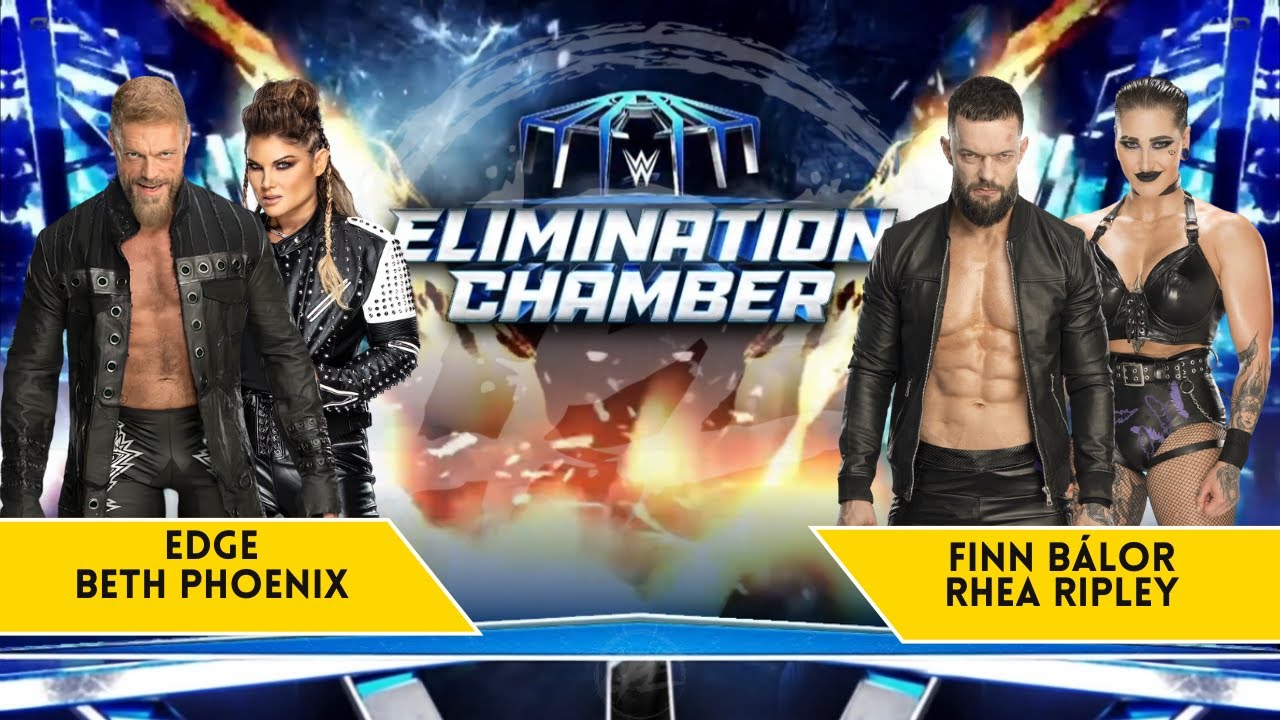 Edge & Beth Phoenix vs Finn Bálor & Rhea Ripley - Mixed Tag Team Match | WWE2K22 | GameCity