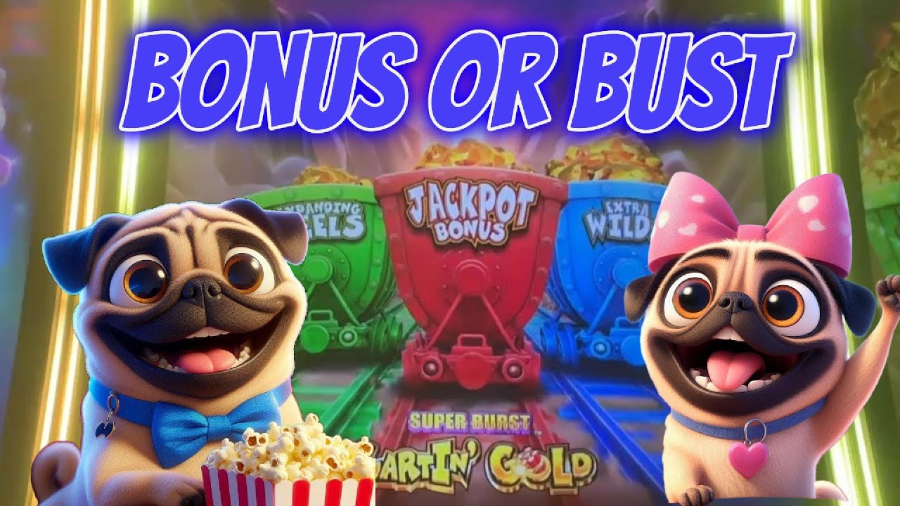 Сможем ли мы превратить 200 долларов в выигрыш? Игровые автоматы Bonus or Bust | Gambling Pugs