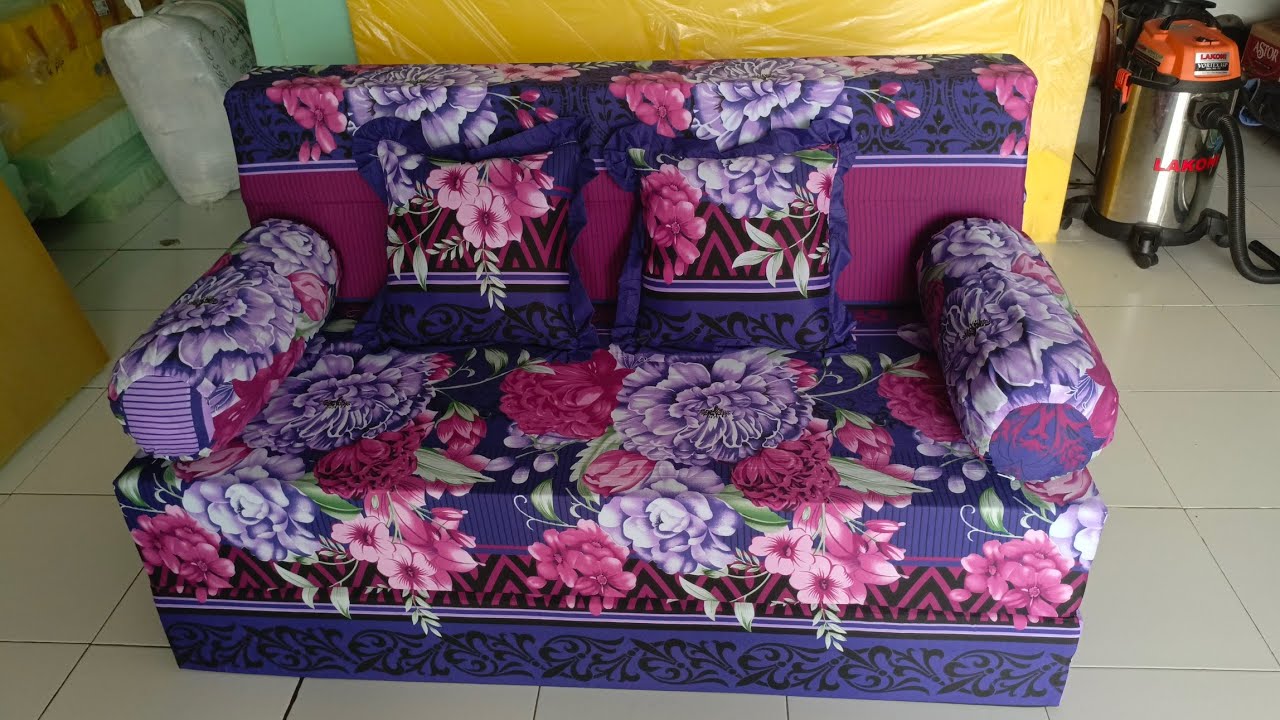 Tutorial membuat sofabed dari busa INOAC