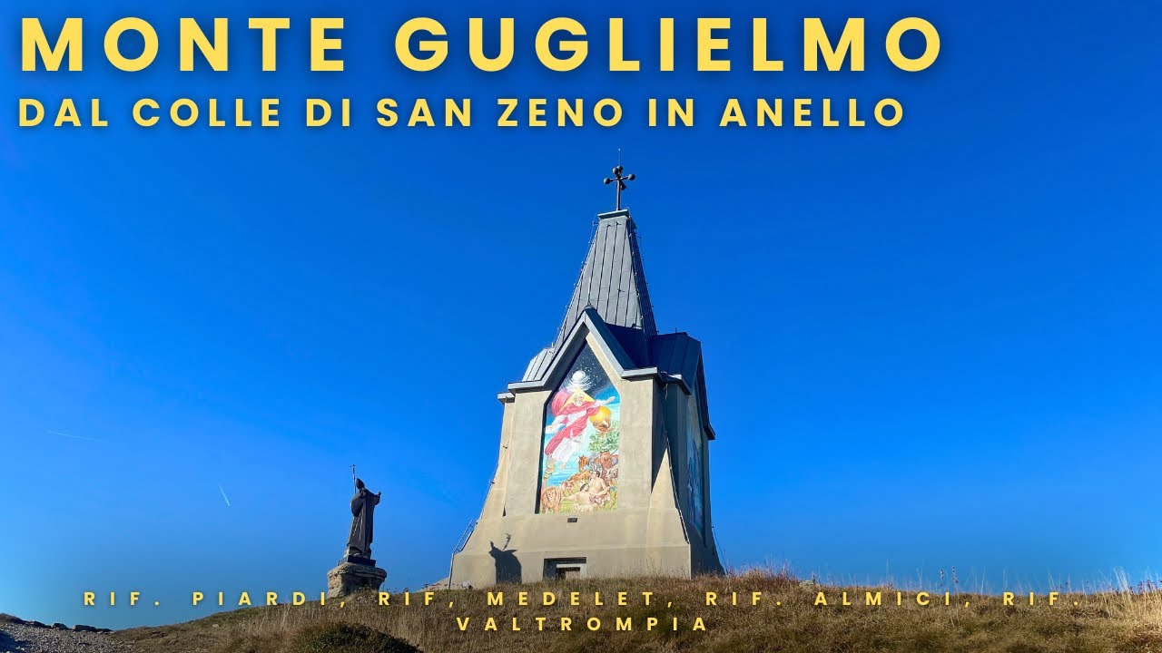 2/11/24 Monte Guglielmo dal colle di San Zeno passando per i 4 rifugi 😱