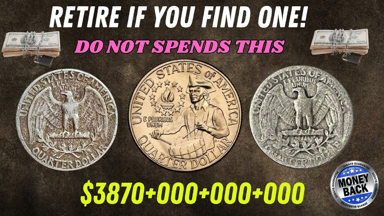 Top 3 Ultra Rare Washington Quarters 💰 People Are Accidentally Losing Fortunes!