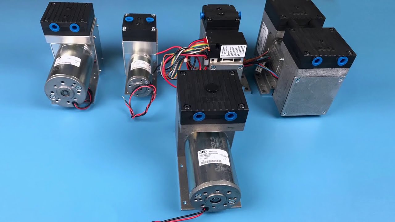 KNF Neuberger UN 838, UN 828, UN 816, UN 815 Diaphragm Vacuum Pump Maintenance