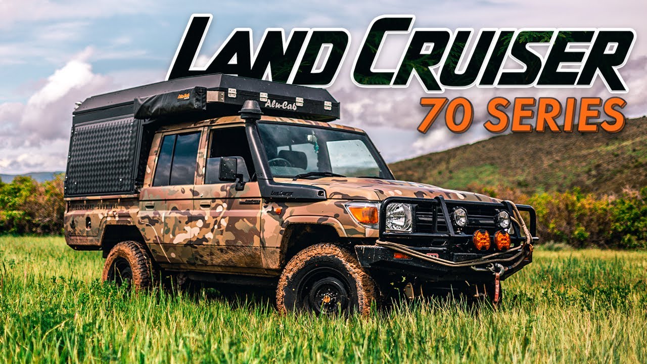 Кемпер с алюминиевой кабиной и тентом на импортном Land Cruiser 70-й серии | Ultimate Builds