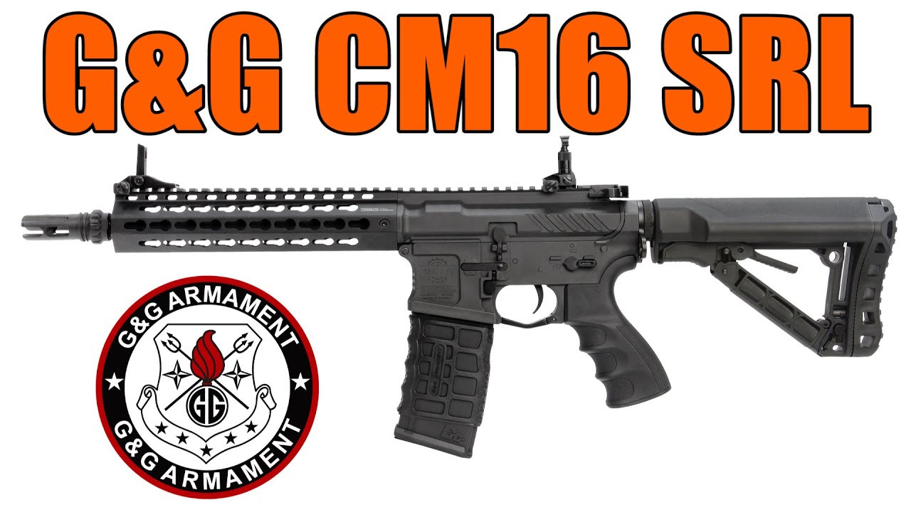 AIRSOFT | REVIEW | TBC | G&G CM16 SRL ( ENGLISH SUBS )
