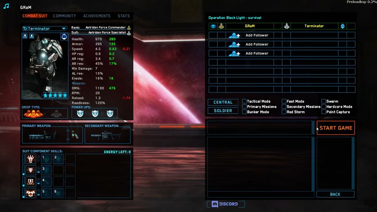 The Red Solstice - Solo Aetriden [Terminator] M.E.R.C.S.