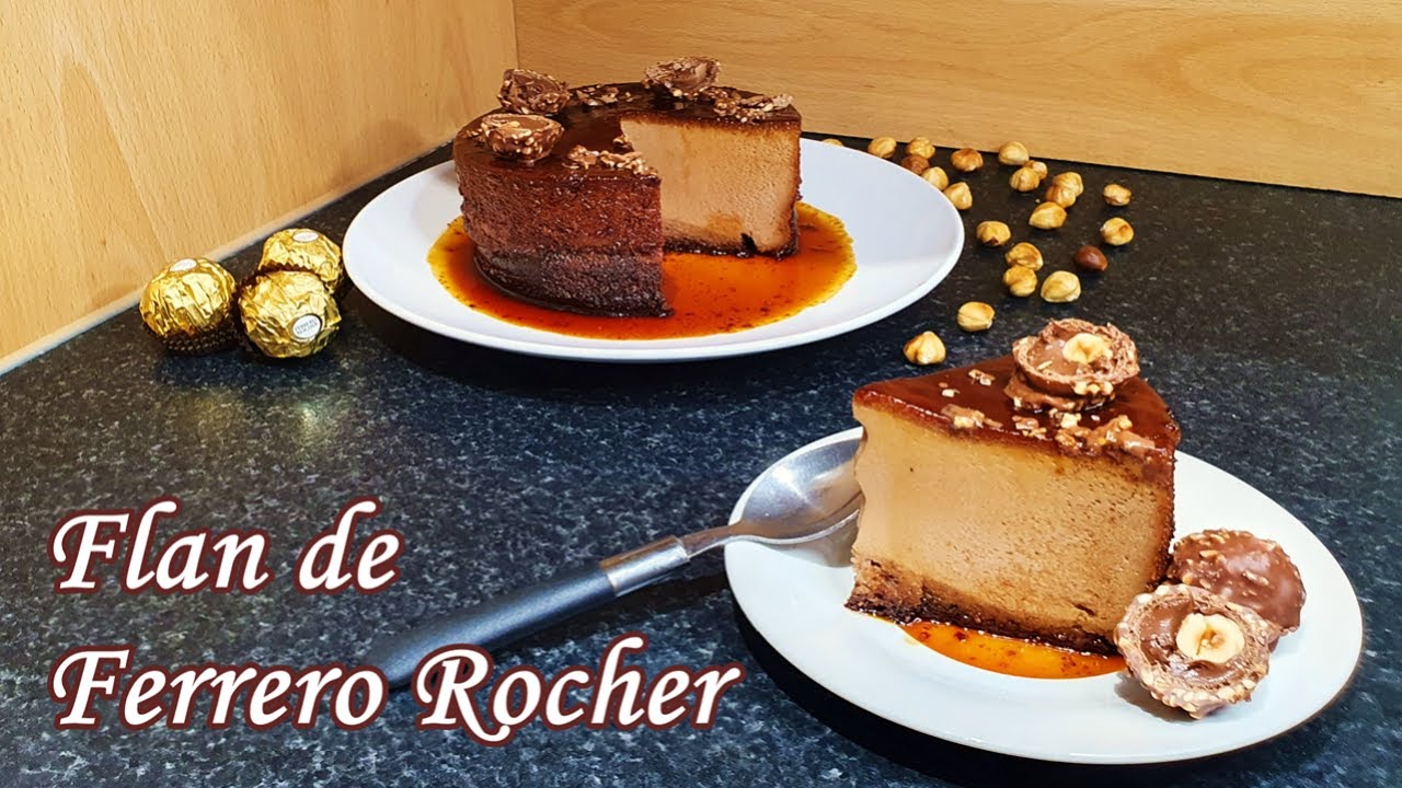 Como hacer FLAN DE FERRERO ROCHER | Quesillo | Receta Casera ❤👩🏽‍🍳