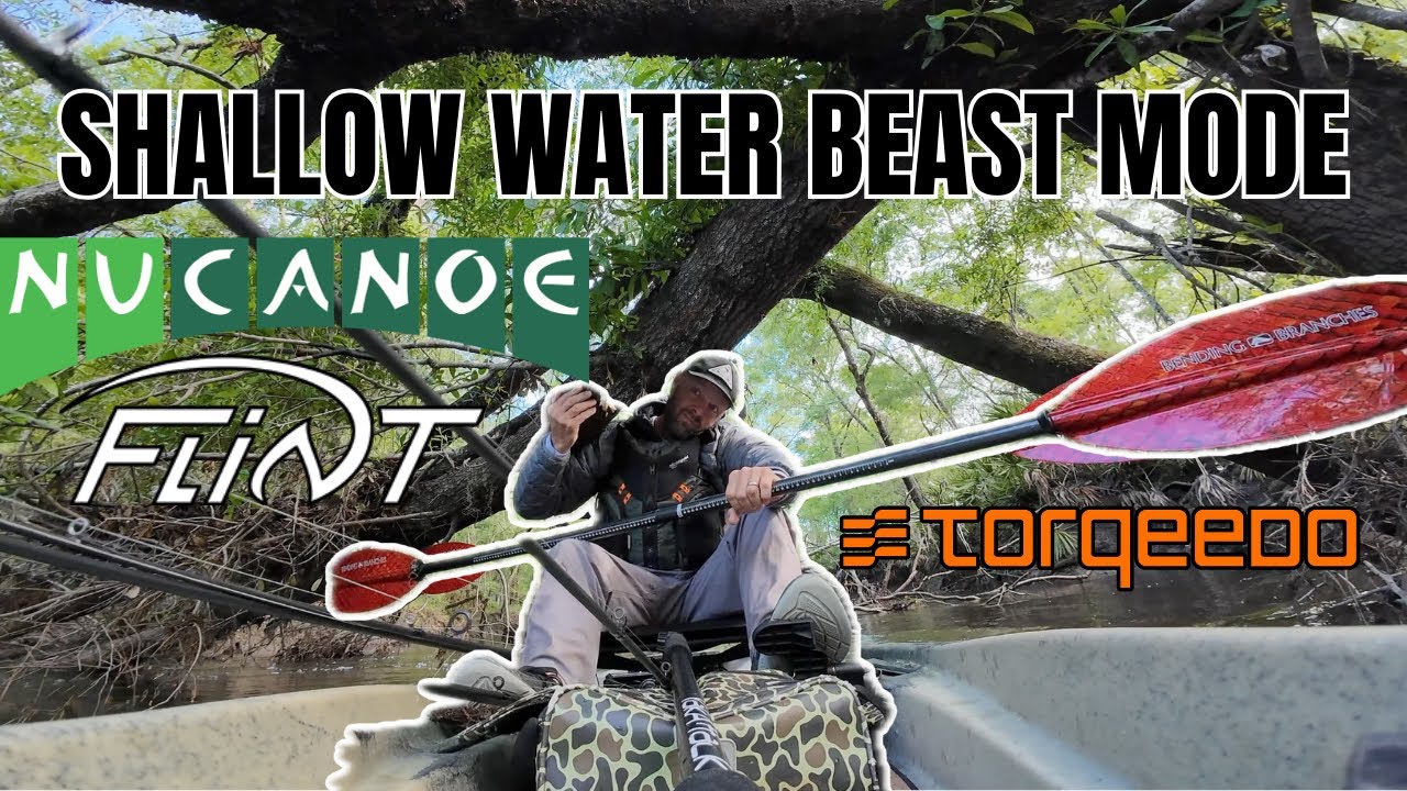 Bass Fishing the Remote Alabaha River | NuCanoe Flint w/ Torqeedo 1103 Setup!