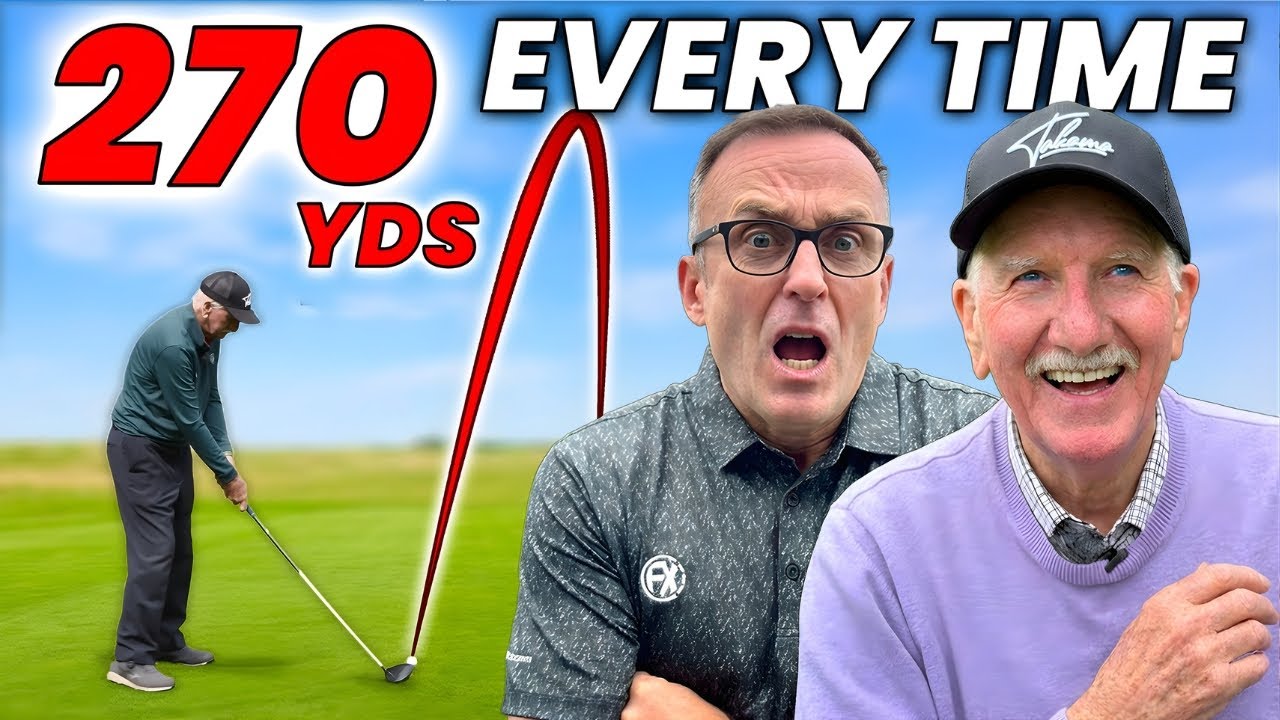 Golfer Hits Driver 270 Yards Straight Every Time?!
